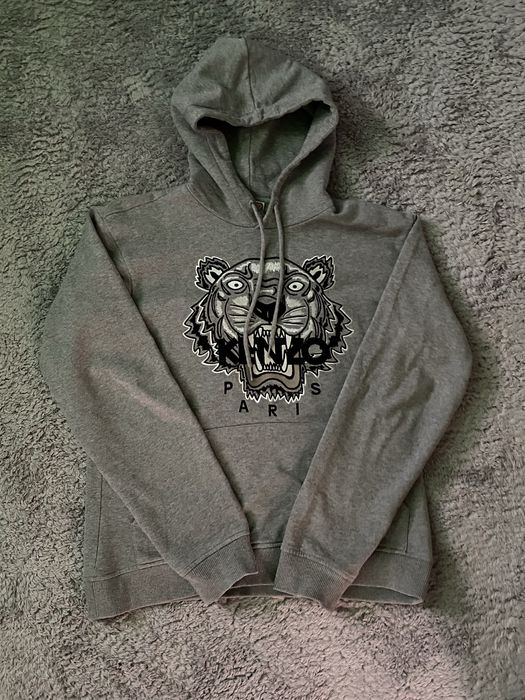 LEGIT | Kenzo Tiger Hoodie Grey | Худи Kenzo