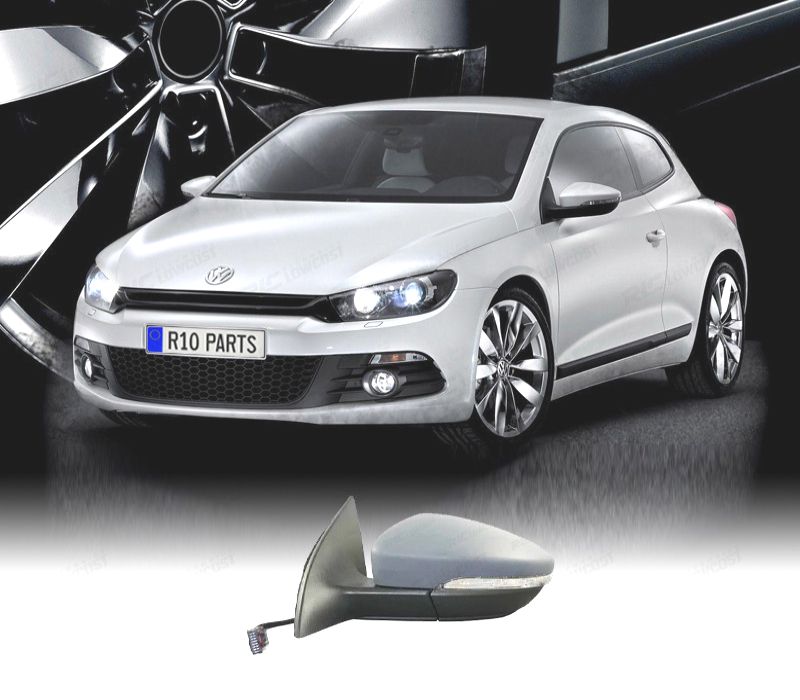 ESPELHO RETROVISOR ESQ VOLKSWAGEN SCIROCCO 08-14 6 PIN