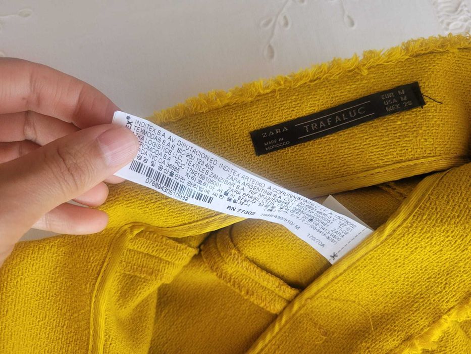 Calções ZARA - Novos