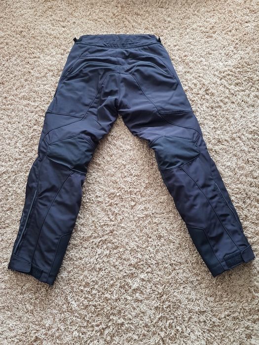 Calças motard Dainese Ridder D1 Gore-Tex Black/Ebony Tamanho 50