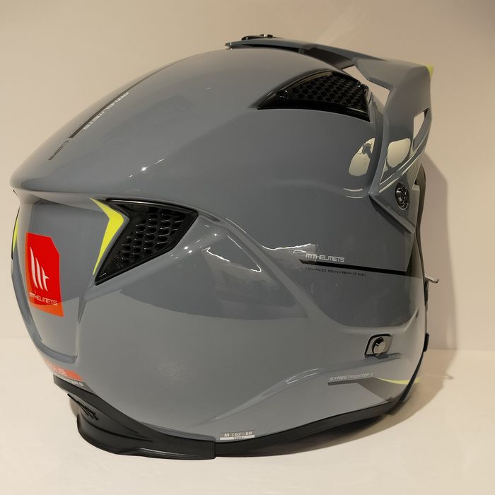 Capacete jet MT StreeTFighter modular mota scooter novo