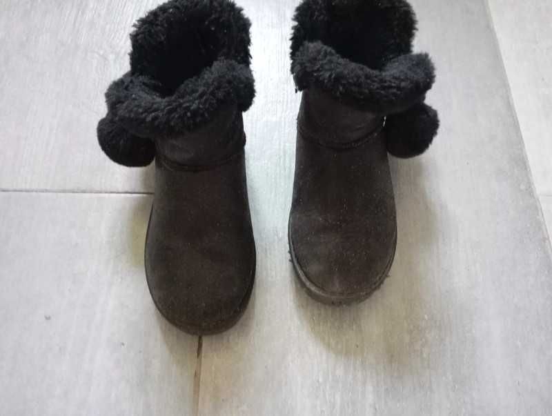 Botki buty ocieplane czarne r 31