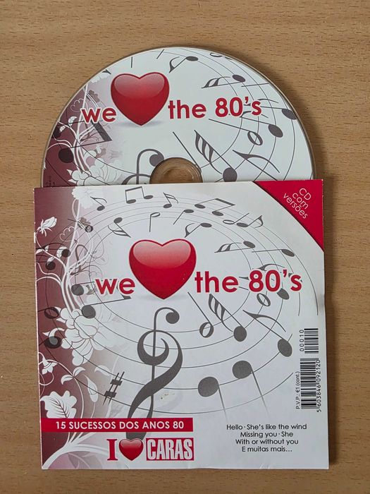 CD de música "We Love the 80's"