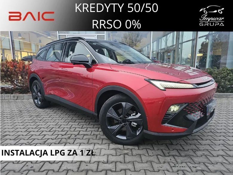 BAIC 5 Kamery 360 / Wentylacja Foteli / Podgrzewana: Szyba i Kierownica