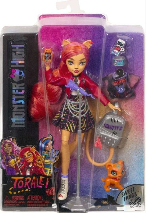 Monster High lalka Toralei Stripe