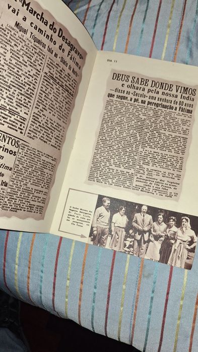 Marcha sobre Fátima epopeia medieval 1954