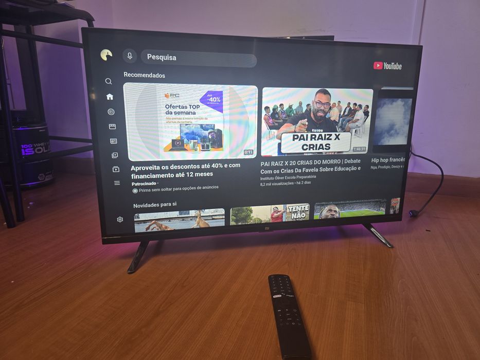 Smart tv led Xiaomi 32" entrego gratis