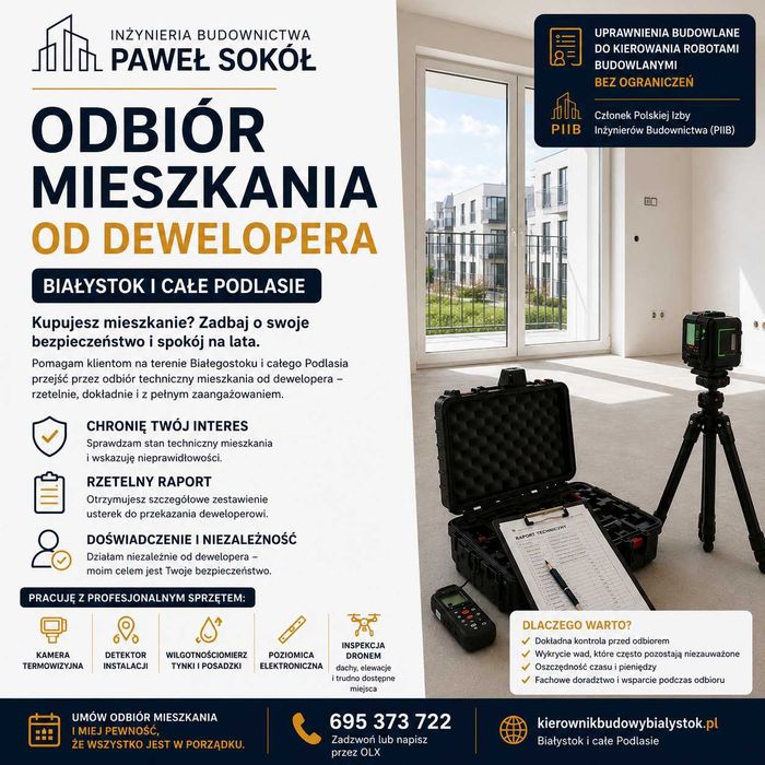 odbiory techniczne mieszkania