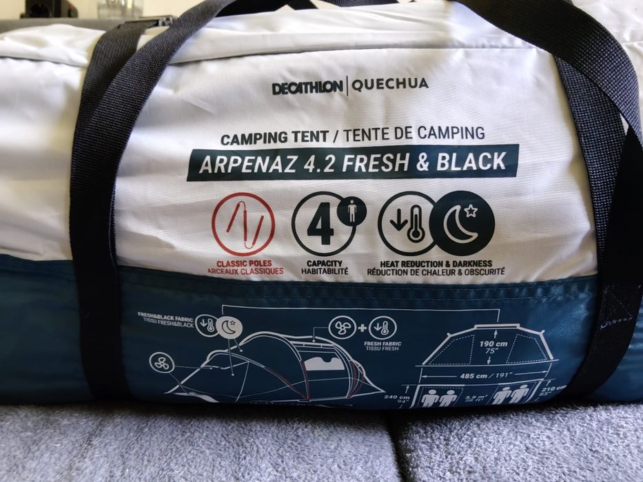 Namiot Quechua Arpenza 4.2 Fresh&Black
