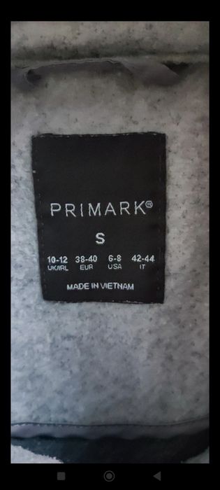 Jasnoszara kurtka koszulowa