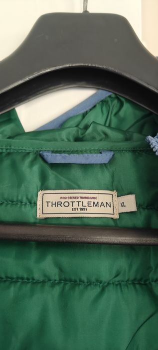 Casaco com capuz da Throttleman