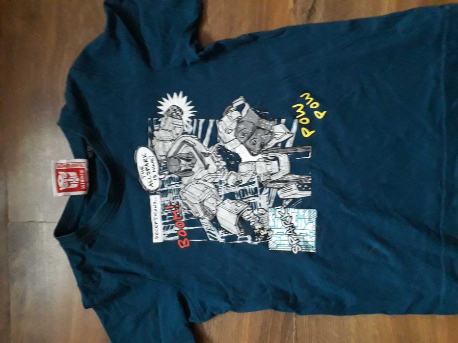 Koszulka chłopięca transformers