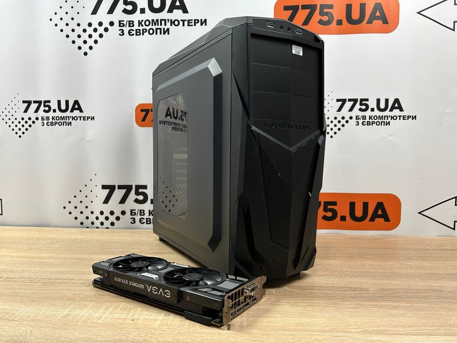 Ігровий комп/ Intel Core i5-9500/16 RAM/512 SSD/ 600W/ GTX 1070 8Gb