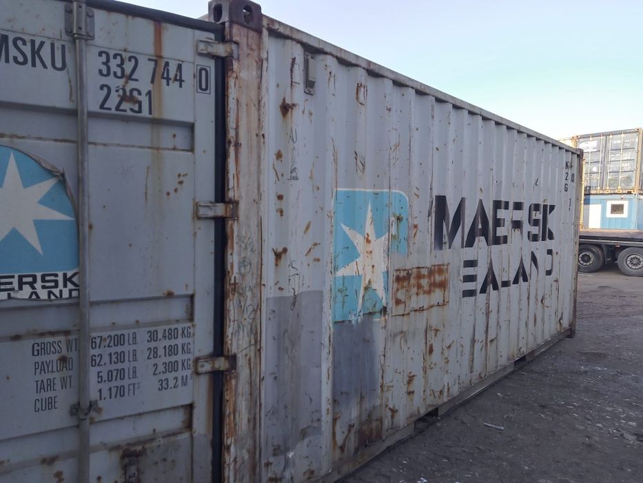 Kontener Morski 20Dv/40dv magazyn, schowek, socjalny , biuro ,