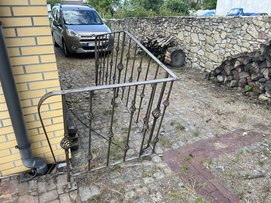 Balustrada poręcz stalowa