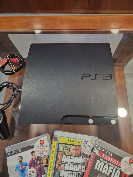 Playstation 3 completa com jogos