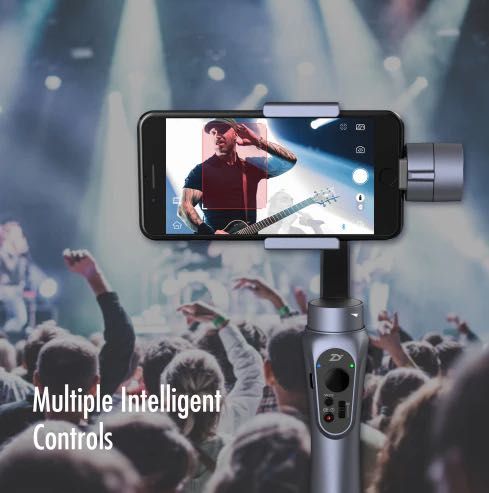 ZHIYUN Smooth Q Estabilizador p/ Smartphone, prático Gimbal de 3 Eixos