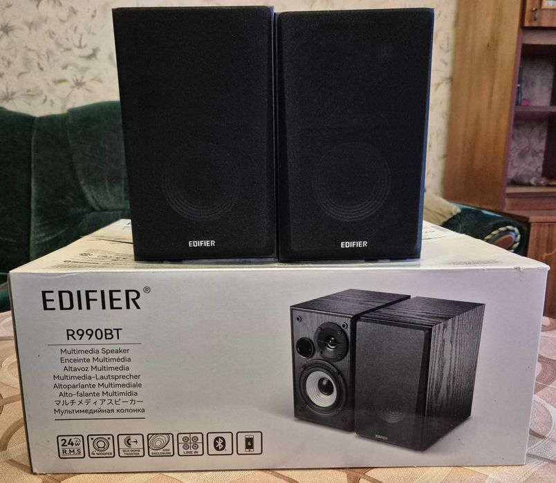 Акустична система Edifier R990BT 2.0 24W Bluetooth Black