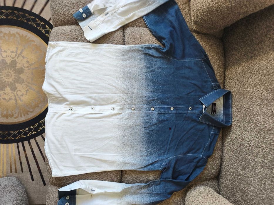 Koszula Tommy L slim fit ombre