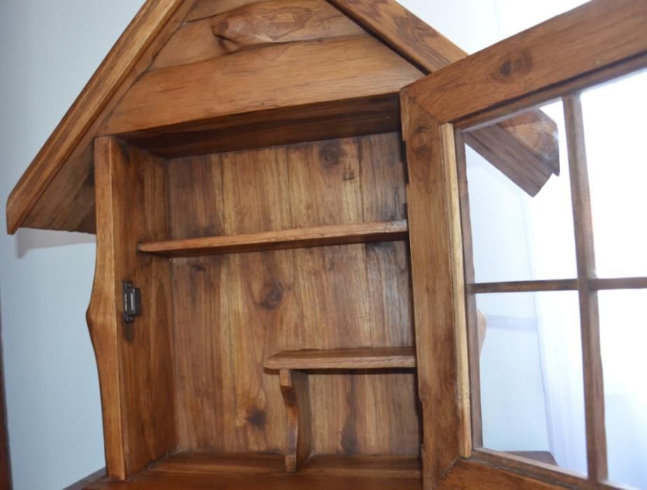 Expositor em Teka, para parede ou de pousar