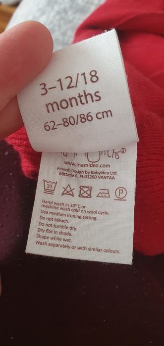 Kombinezon Manymonths wełna merino merynosy