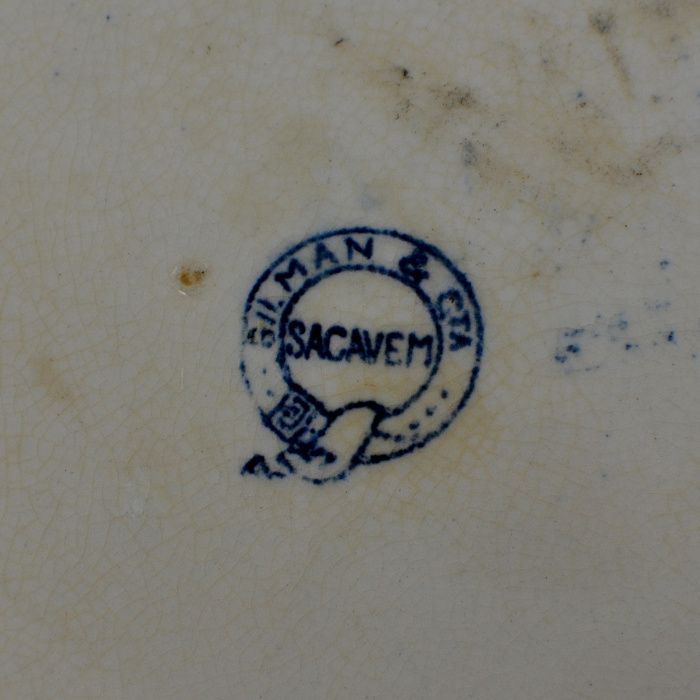 Bacia em Faiança Sacavém – Gilman com Igreja de Sta Cruz Coimbra