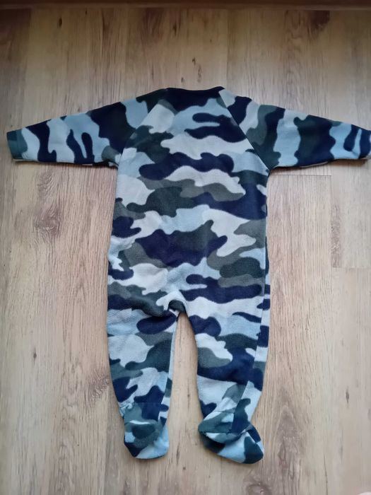 Śpiochy polarowe - kombinezon polarowy Next Baby rozmiar 6-9 mcy