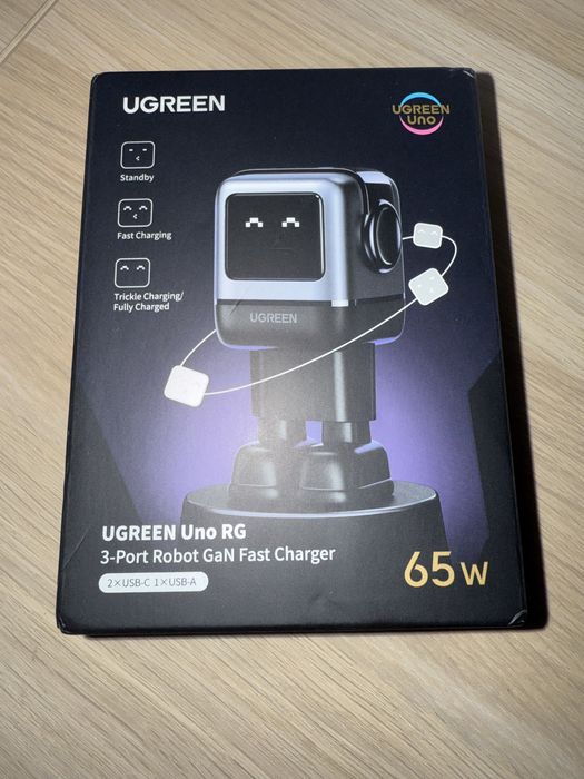 Ugreen 65W Uno RG robot GaN charger CD361