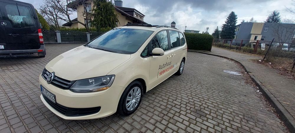 Volkswagen Sharan Bezwypadkowy 7 Foteli Panorama Hak 2.4T Webasto