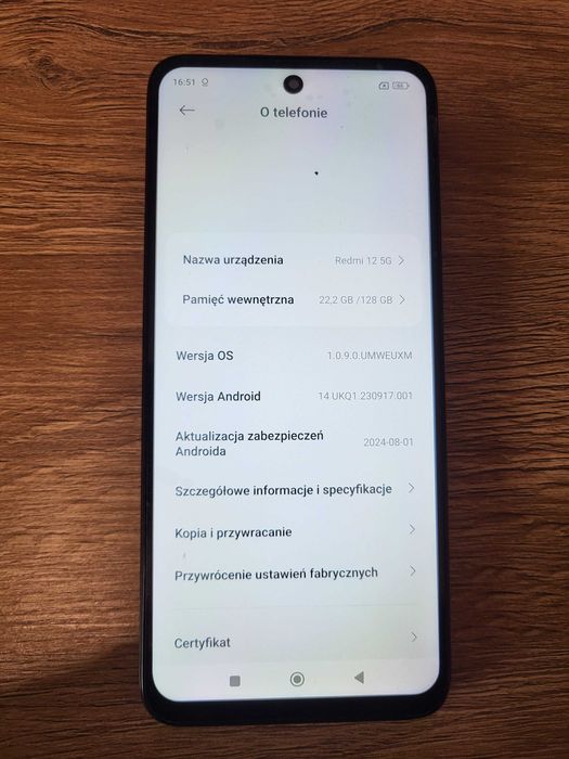 Idealny redmi 12 6gb/128gb amoled 6.8cala 50mpix 5000mah dualsim