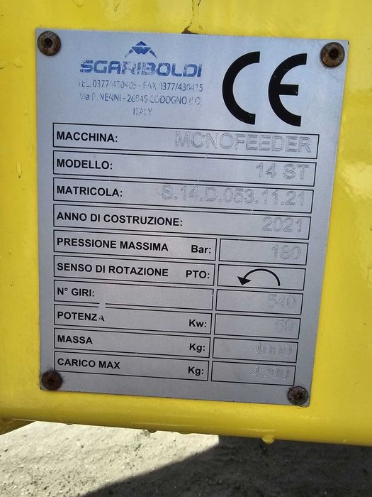 Wóz Paszowy Sgariboldi