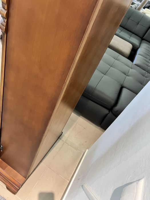 Годиник механічний з боє і мелодіями старовинний напольний масив