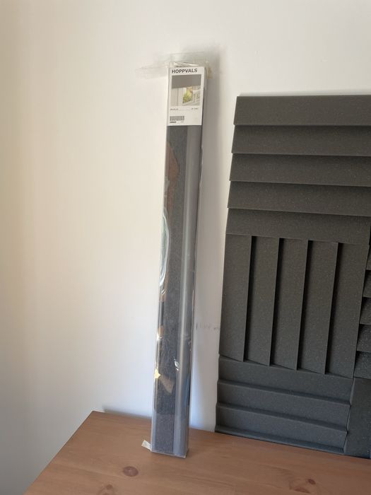 IKEA estore Cinza HOPPVALS 80x155cm