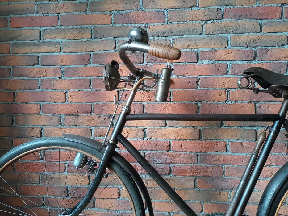 Przedwojenna Zabytkowa Lampa Rowerowa