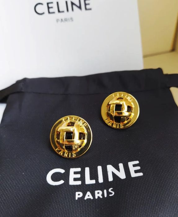 Вінтажні Сережки Celine, France 80-x,Original