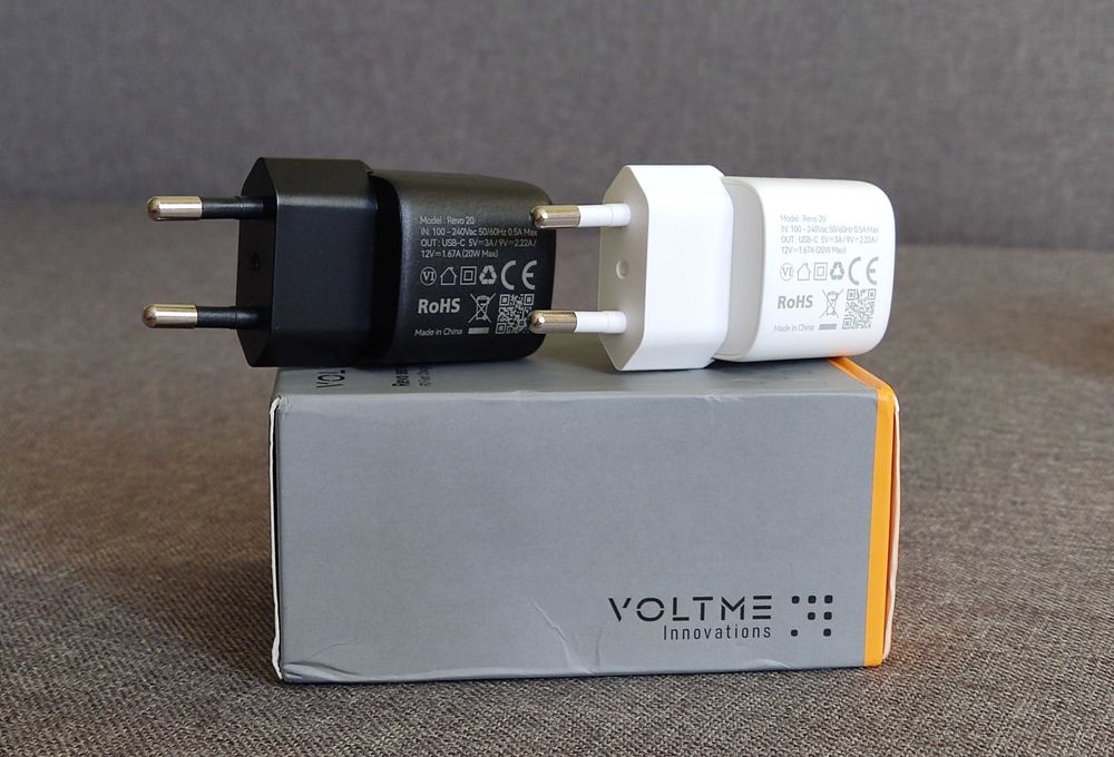 Зарядка Voltme 20W GaN USB-C PD 3.0 PPS QC 3.0. Оригінал, нова.