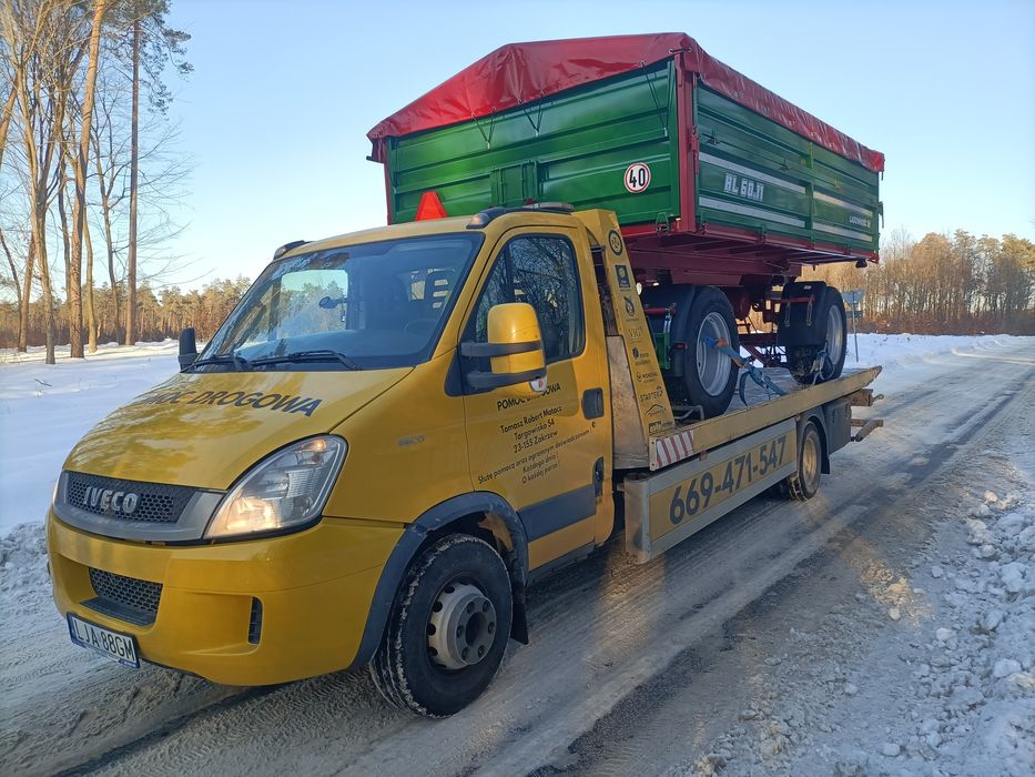 Laweta/ Transport/ Pomoc drogowa/ Assistance/ Wyciągarka/ Holownik