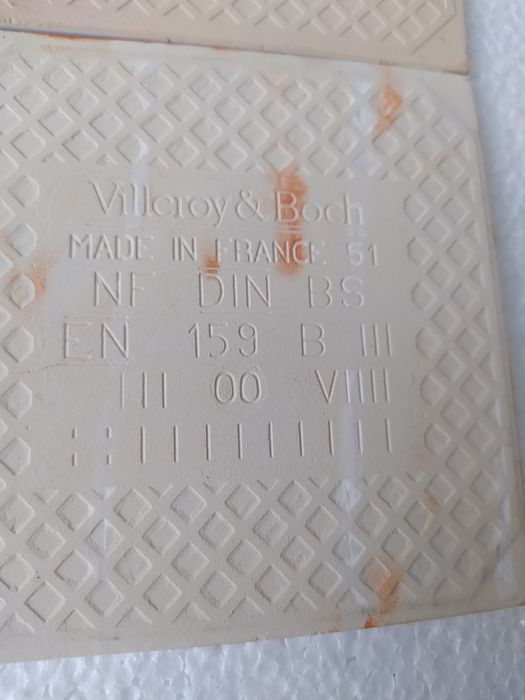 Stare kafelki Villeroy & Boch pociąg