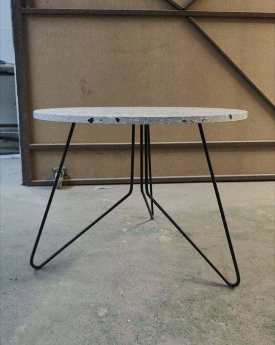 Metalowe nogi do stolika czarne