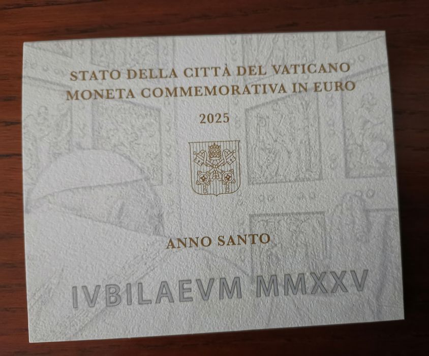 Vaticano 2025 - Moeda comemorativa de 2€  Jubileu