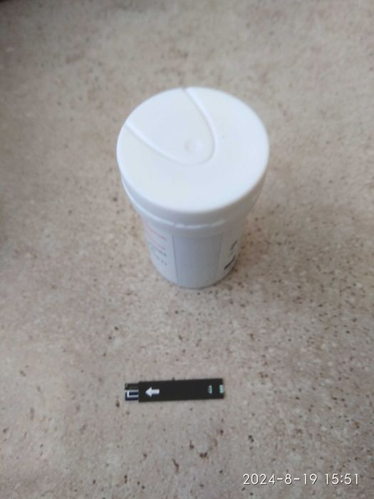 Смужки для вимірювання цукру