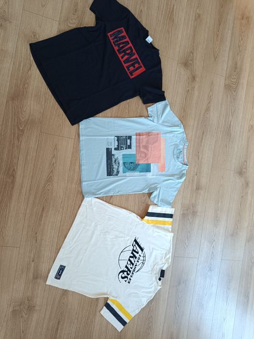 T shirty męskie M, NBA, Marvel