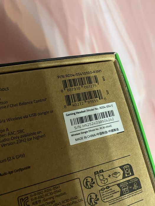 Razer blackshark v3 headset sluchawki bezprzewodowe gamingowe