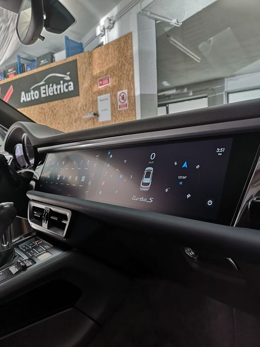 Rádio Porsche Macan 8/128GB Ecrã Duplo (Novo)