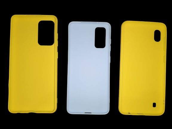 Силіконовий однотонний чохол для Samsung Galaxy A52 | S20