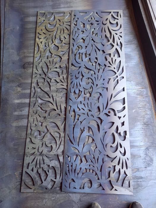 Лазерна різка металу Декоративні металеві вставки Ворота жалюзі Паркан