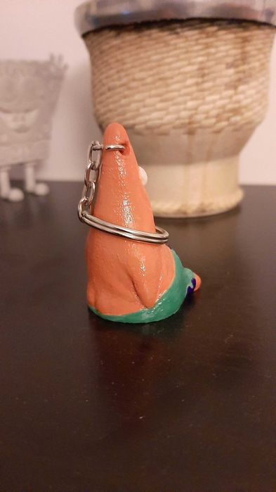 Porta-chaves Patrick Star (Spongebob) - Impressão 3D