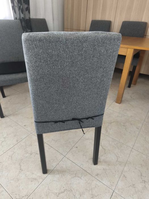 Conjunto de 6 cadeiras de sala de jantar