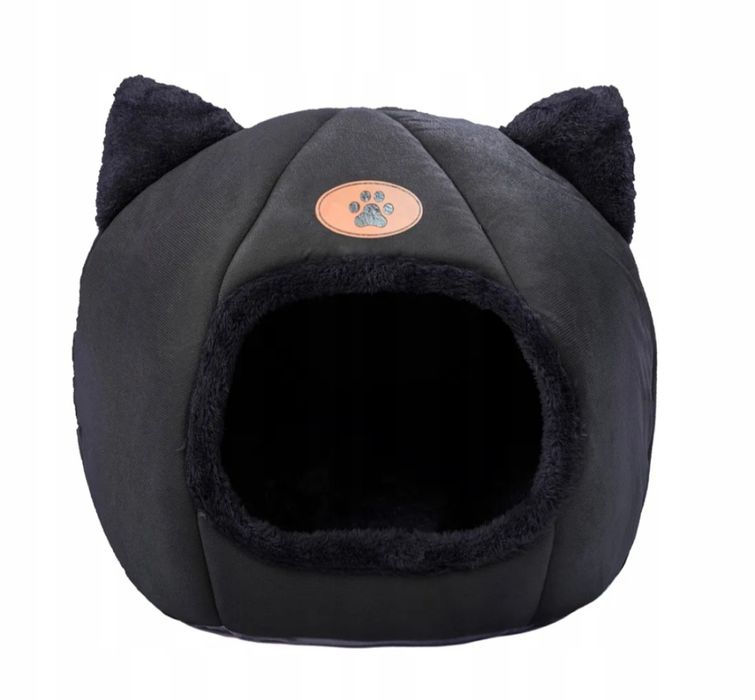 BUDKA dla kota psa buda legowisko domek miękkie posłanie pluszowe