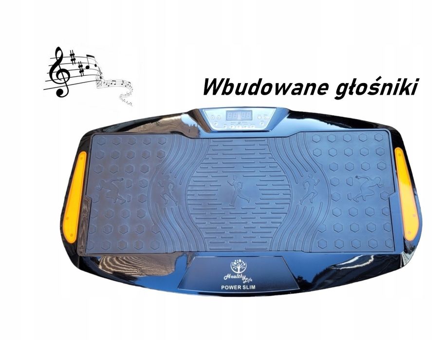 PLATFORMA WIBRACYJNA Wibrująca treningowa MASAŻER do ćwiczeń całego